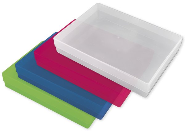 Plastic Box A4 coloured