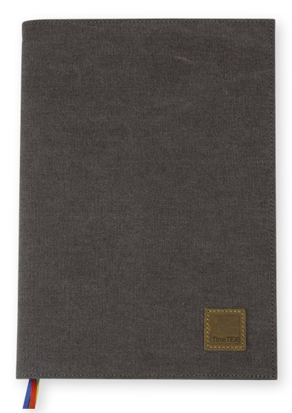 TimeTEX Calendar Case made of canvas A4-Plus, with pen loop