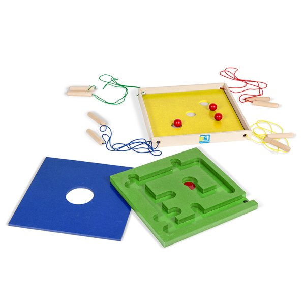 Coordination game "Jumbo string maze", 15 pcs.