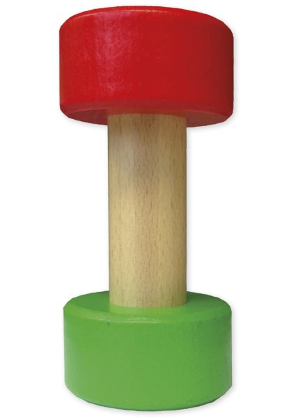 Group Traffic Lights made of wood, 10 cm tall, 5 cm ø