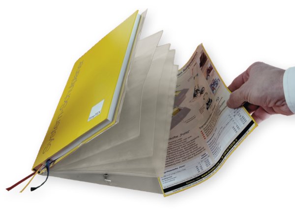 Add-On Multi-Compartment Folder for School Planner A4-Plus
