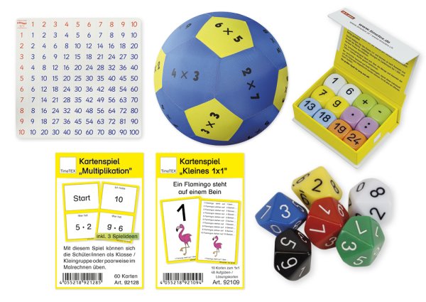 Mathematics "Multiplication" Set, 7 pcs.
