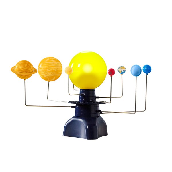 Rotating Solar System, with motor