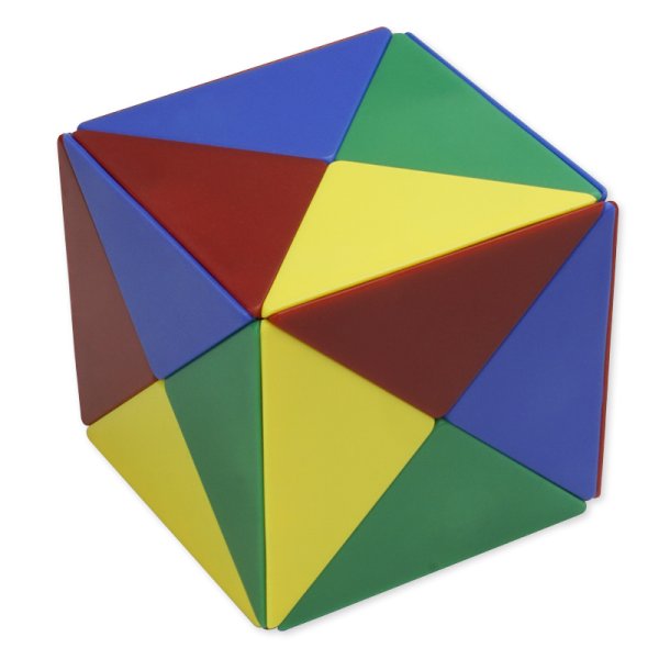 Magnetic Cubes 8x8 cm, 24 pcs.