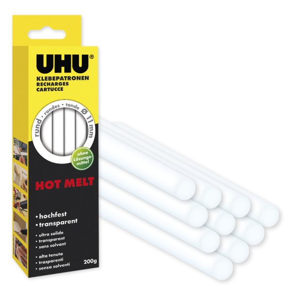 UHU Hot Glue Cartridges HT 80 200g