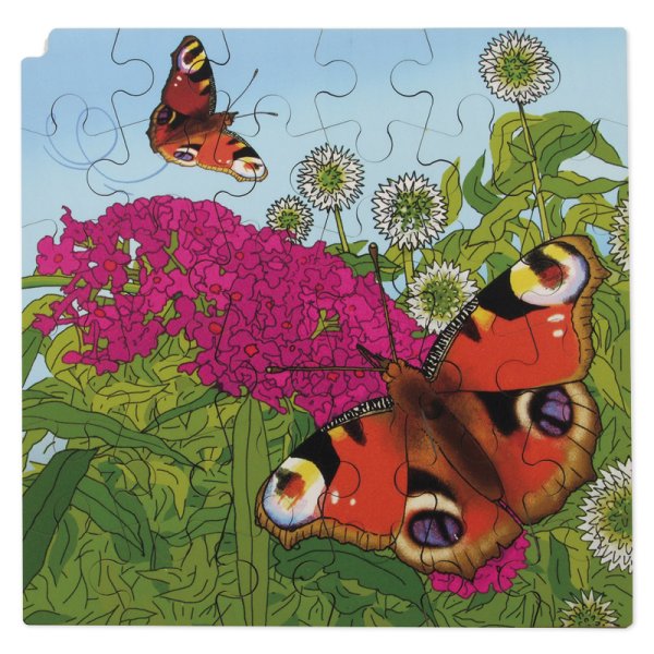 Layer Puzzle "Butterfly" + free app, 86 pcs.