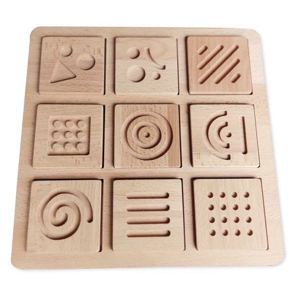 Tast-Memospiel "Puzzle", 20-tlg.