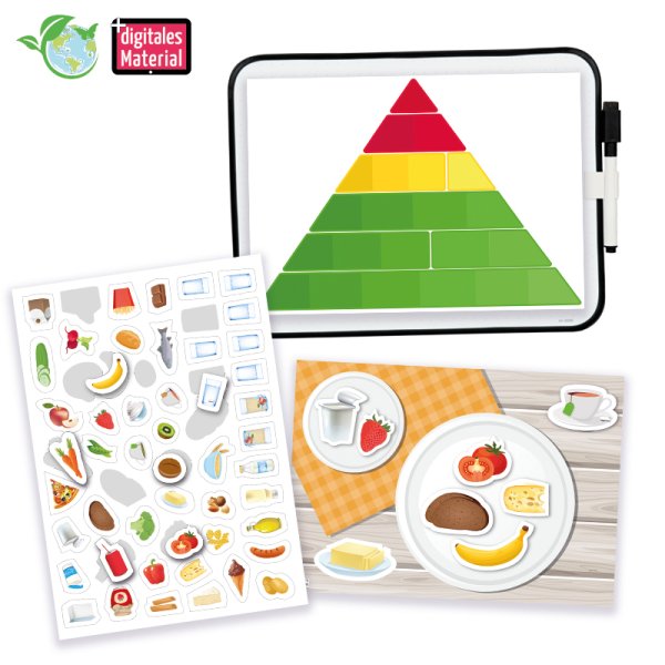 Healthy eating set, magnetic, 61 pcs