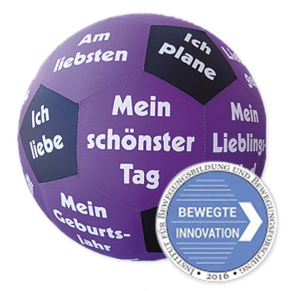 Learning Game Ball "Pello" - Familiarising Sentences German