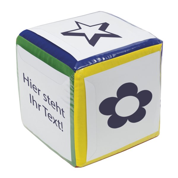 Blank Dice with Pockets 10 cm