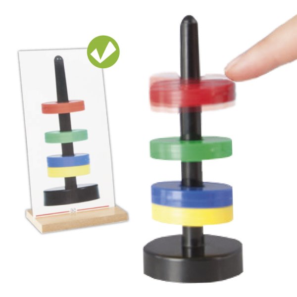 Magnetic Stacking Game, 47 pcs.