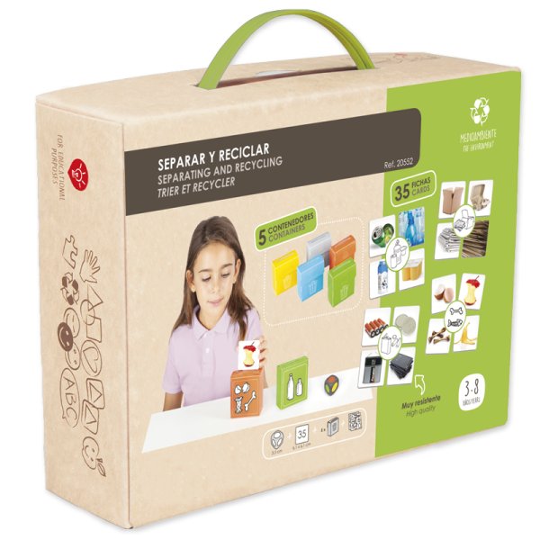 "Learn to Recycle" Set, 43 pieces in a case