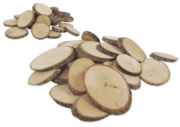 Natural Wood Discs