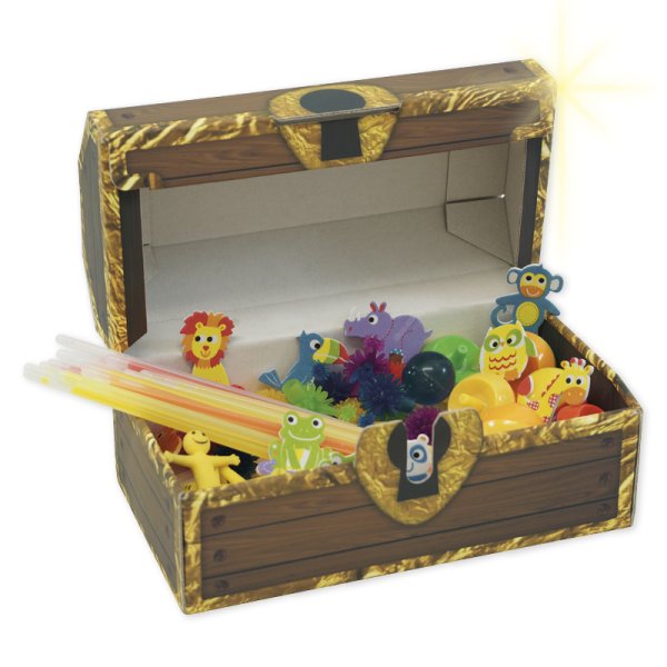 TimeTEX Gift Treasure Chest, 60 pcs.