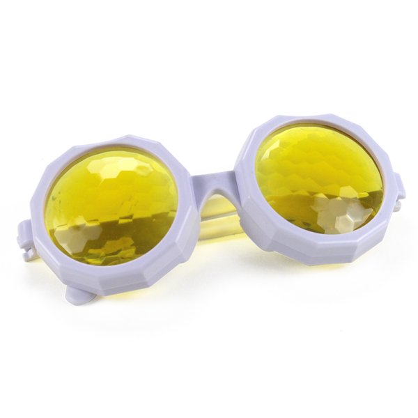 Faceted Lens Glasses