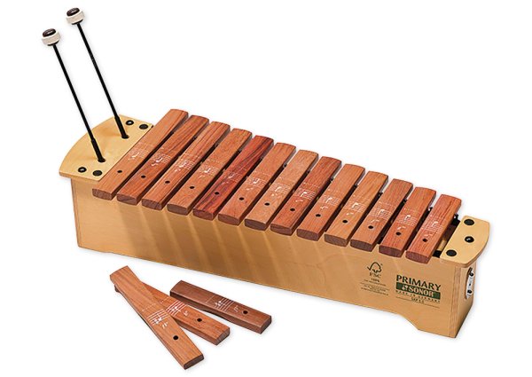 SONOR Xylophon, Sopran c2-a3 + fis2, b2, fis3, mit Notenaufdruck, SXP 1.1 DE aus Smart Serie