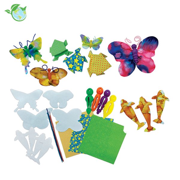Craft Set "Colourful Butterflies & Co", 19 pcs.