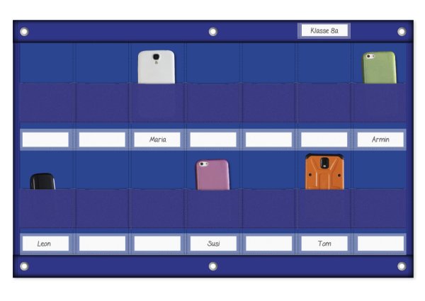 TimeTEX "Collecta II" Mobile Phone Garage with cloth bags