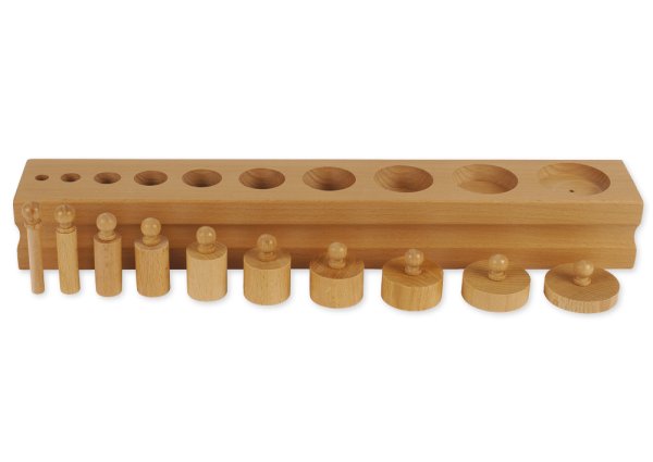 TimeTEX Cylinder Block 3 "Montessori Premium"