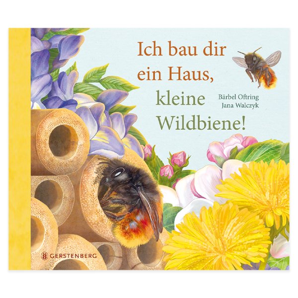 Book "Ich bau dir ein Haus, kleine Wildbiene!", 40 pages