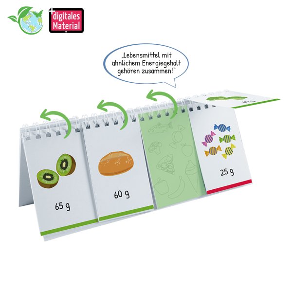Lift-the-flap flipchart "Healthy diet"