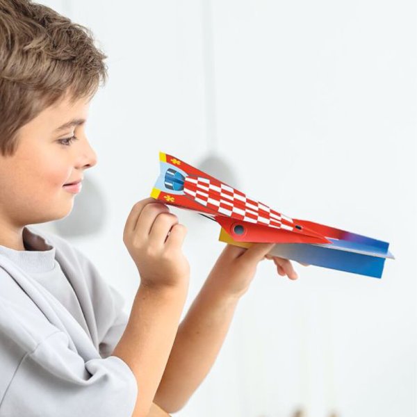 Bastelset "Papierflieger", 34-tlg.