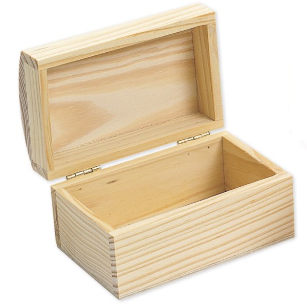 Holztruhen zum Bemalen, 12 Stück