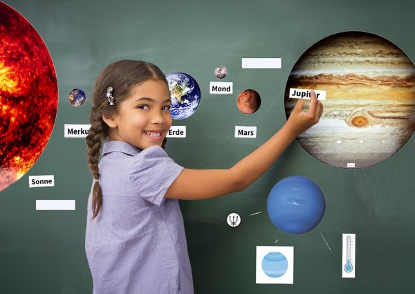 Planets, magnetic, 73 pcs.