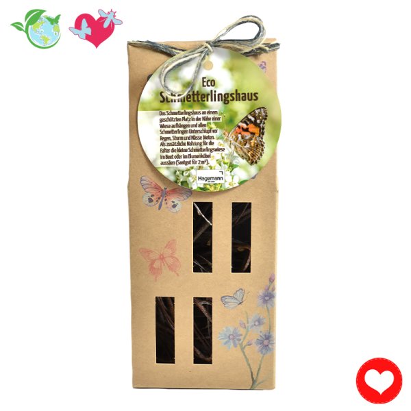 Butterfly house "Eco", cardboard