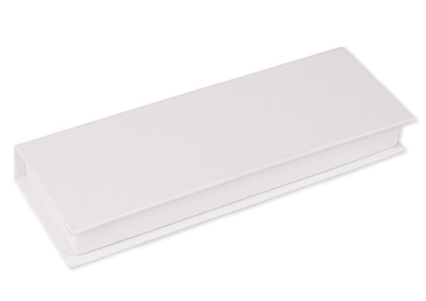 Cardboard pencil box, 19 x 6.8 cm