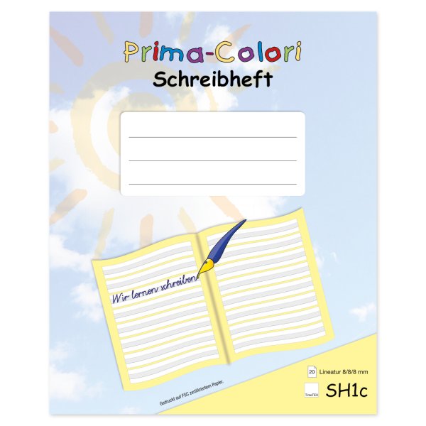 Prima Colori Writing Jotter SH1c