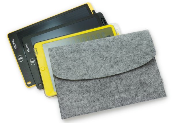 Timetex Felt Tablet Case with Pocket, 20X30 cm