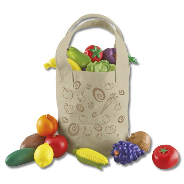 Market Bag Fruit and Vegetables, 17 pcs.