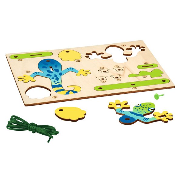Bausatz "Kletter-Gecko", 14-tlg.