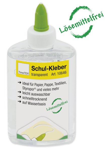 School Adhesive transparent, 175 g