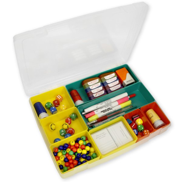 Plastic Assortment Box with 8 compartments