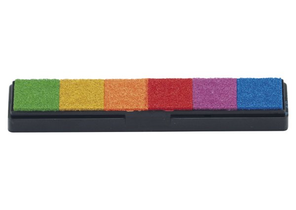 Ink Pad in case, 6 colours