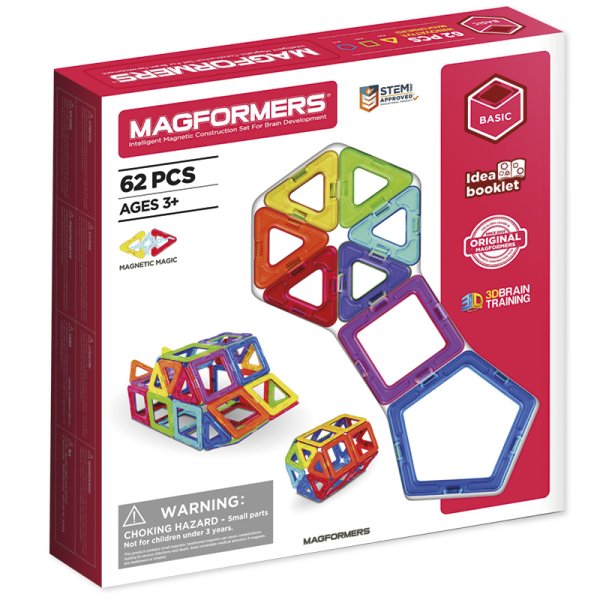 Magformers, 62 pcs.