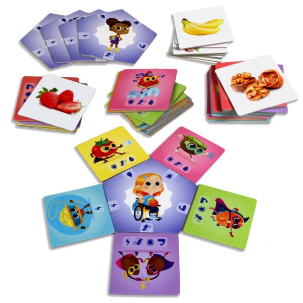 Game "Superpowers in our Siet", 50 pcs.
