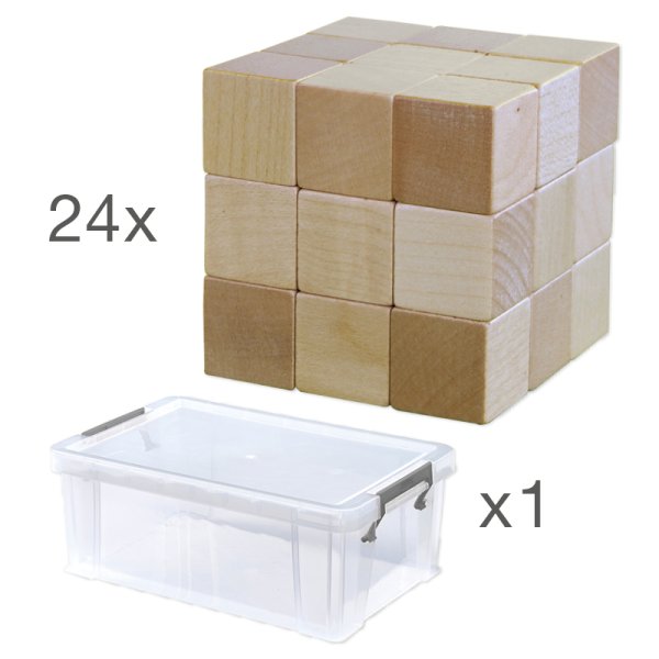 Class Set Soma Cubes, 24 pcs., in box