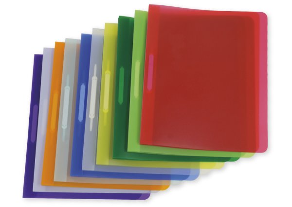 "Reverse" Loose-Leaf Binder 10 pcs., assorted colours