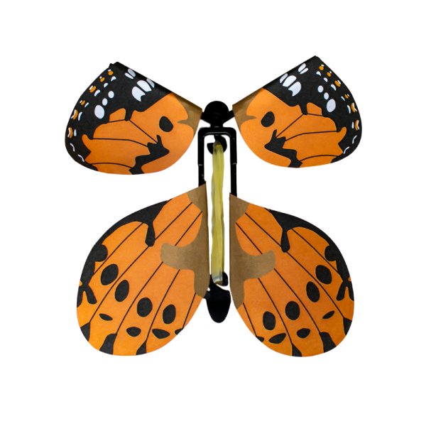 Fluttering butterfly, 11.5 x 12.3 cm