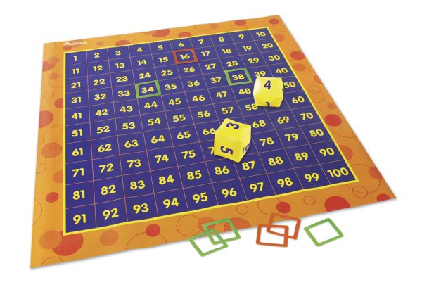 Hundred Play Mat made of Vinyl, 120 x 120 cm