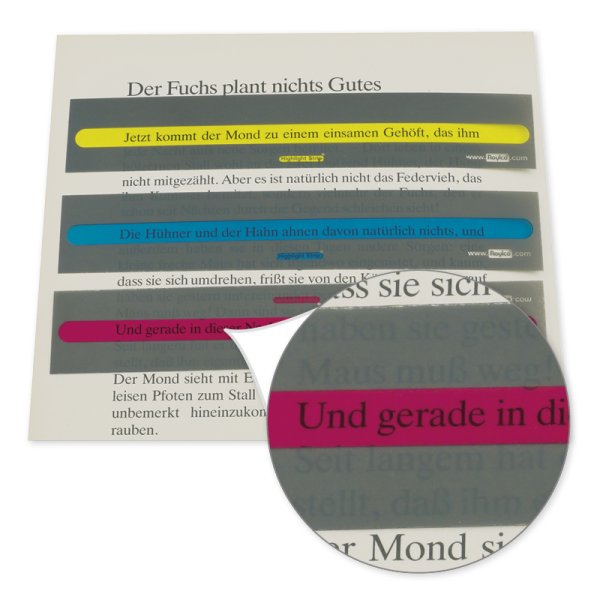 Set of Film Strips "Luminous Strip", 30 pcs., approx. 35x180 mm