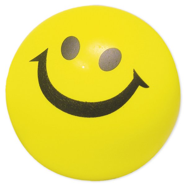 Soft Ball, laughing face, 60 mm ø