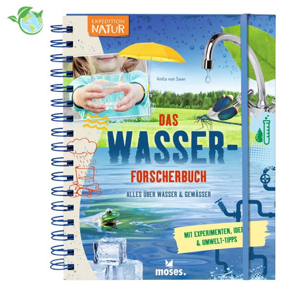Book "Das Wasser-Forscherbuch: Alles über Wasser & Gewässer" 96 pages