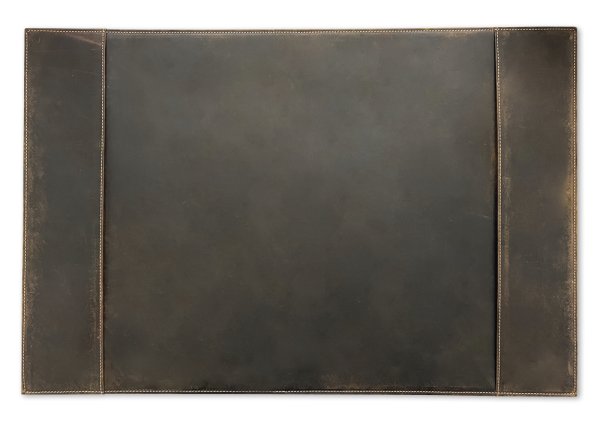 Saddle Leather Desk Pad, ranger antique