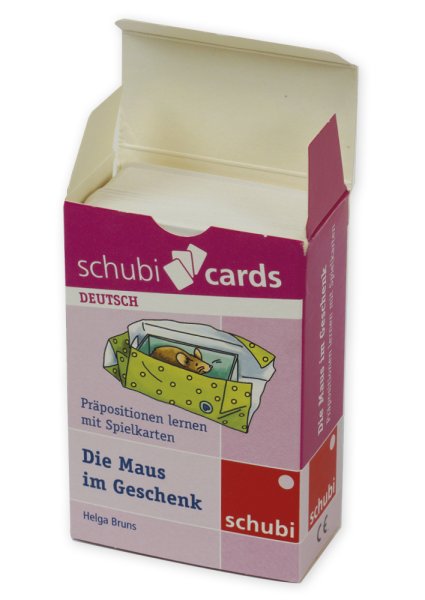 Schubicards German "The Mouse in the Gift"
