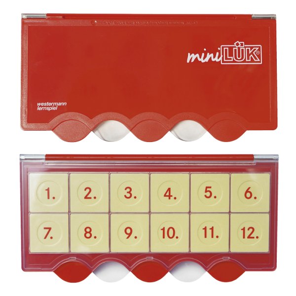 mini LÜK Control Device Universal, with 12 small task discs