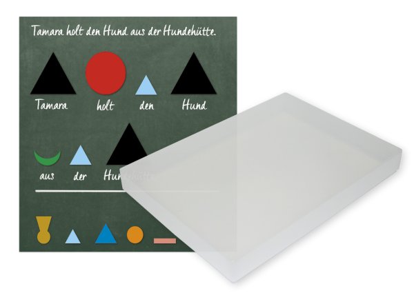 Part of Speech Symbols, magnetic, 60 pcs., in a box "Montessori Premium"